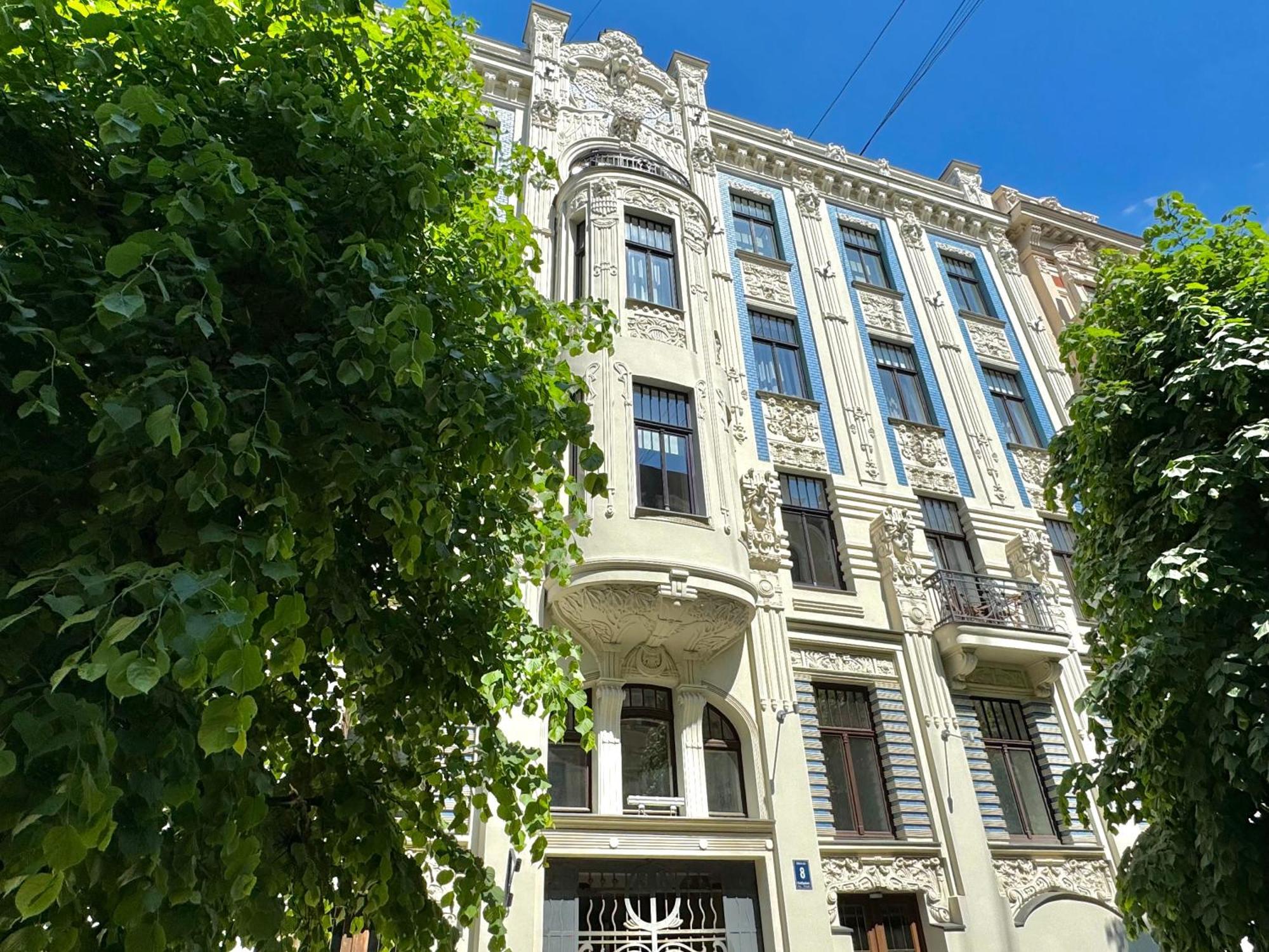 Stay In Art Nouveau District Riga Bagian luar foto
